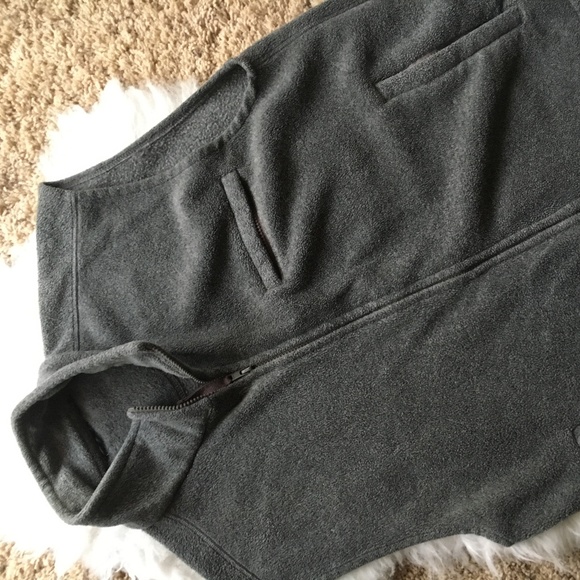 Other - Men's Grey Zip Up Fabric Sweater Vest